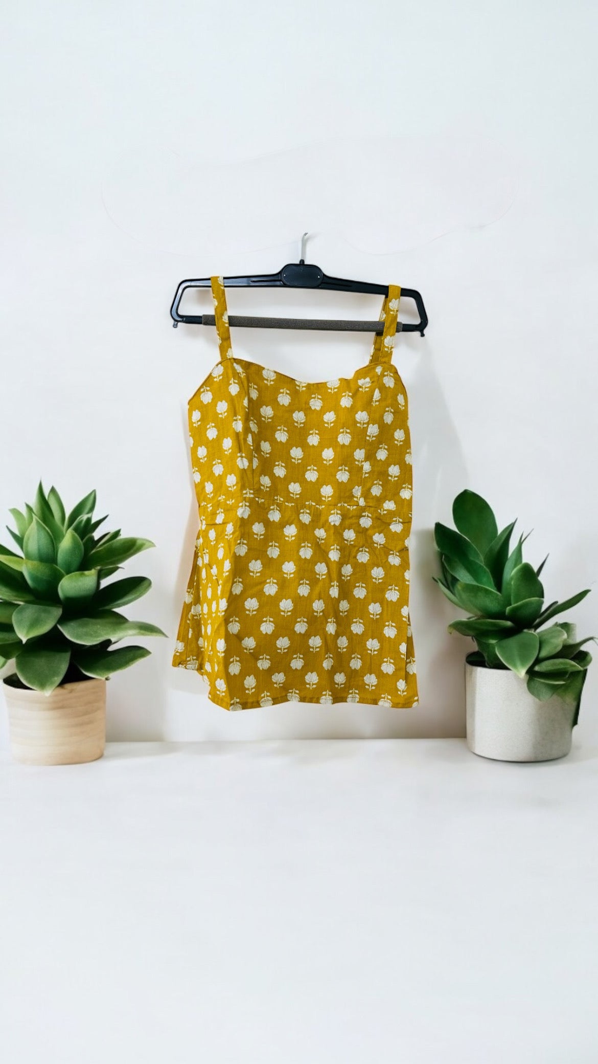 Golden Bloom Kurti