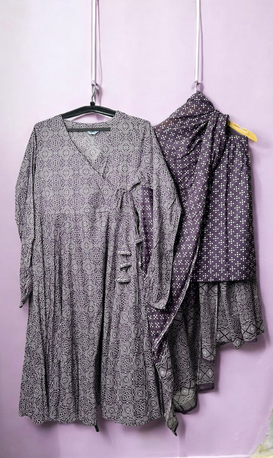 Ajrani Anarkali Suit